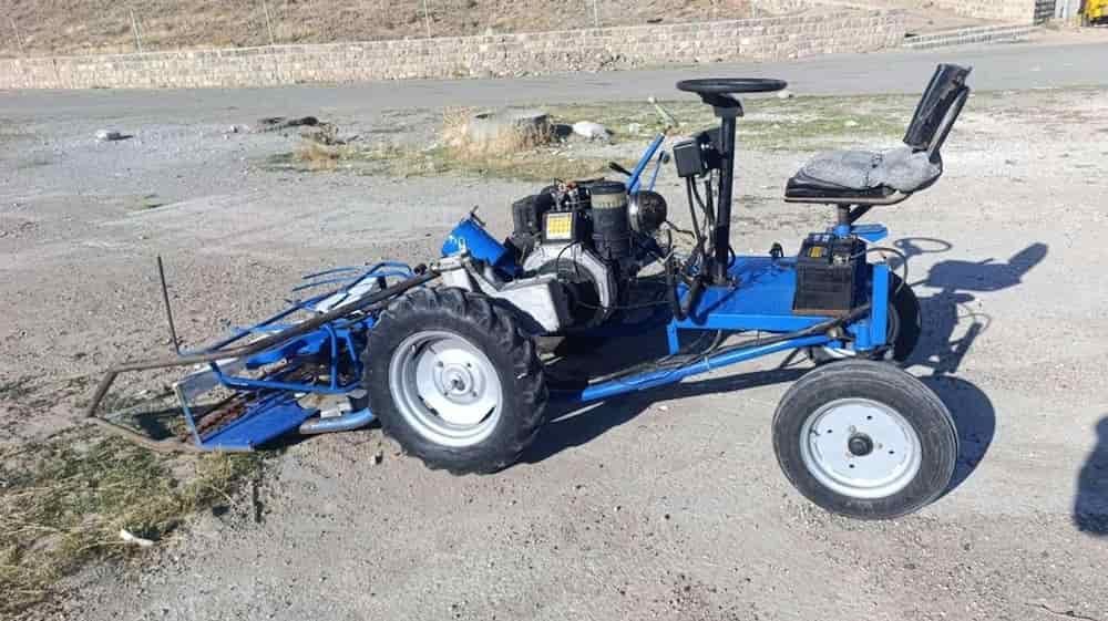 تصویر 1 از دروگر گندم چین 4 چرخ با تعادل بالا و برداشت دقیق